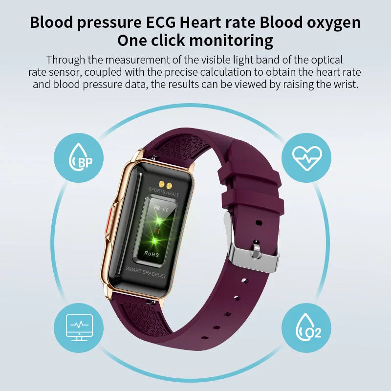 LIGE Smart Watch 1.47-inch Full Touch Screen Sports Fitness Tracker Waterproof