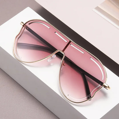 Vintage Round Circular Pilot Sunglasses