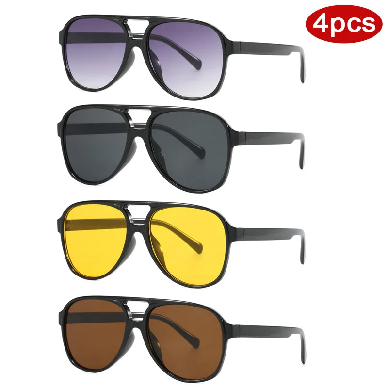 Protective Large Frame Square Sunglasses