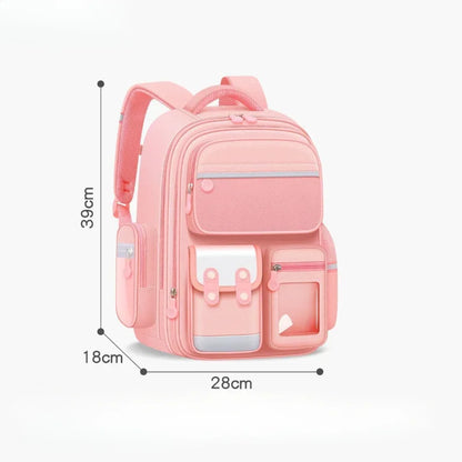 Primary School Students Spine Protection and Burden Reduction Backpacks