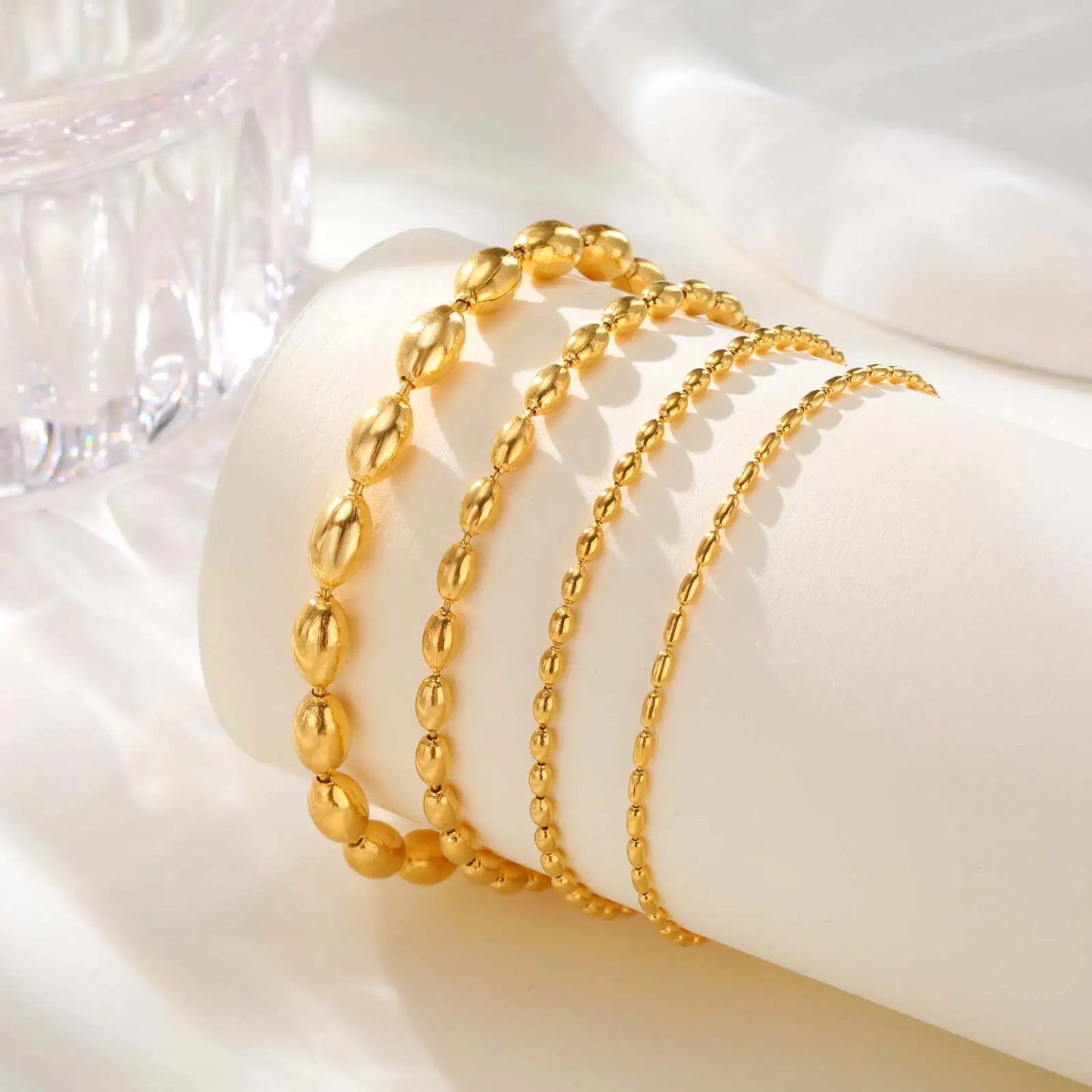 Beaed Ball Anklet Bracelet
