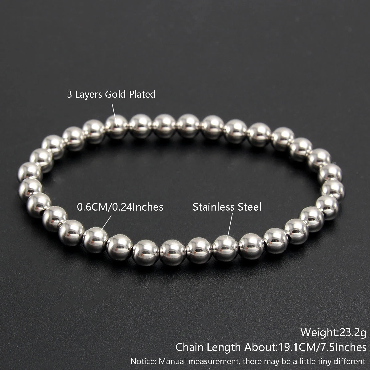 DANA Stretch Stainless Steel Bracelets