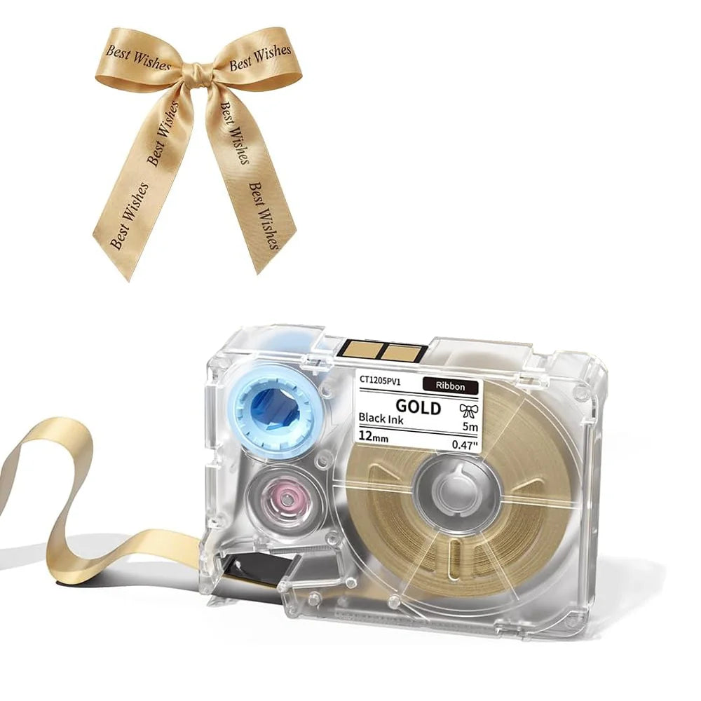 Phomemo A30 P15 Fabric Ribbon Cartridges 12mm X 5m Satin Ribbons