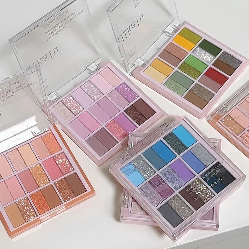 18Color Eyeshadow Palette Gliter for Eyes Shadow