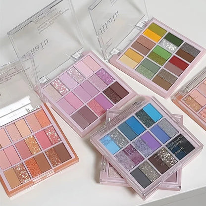 18Color Eyeshadow Palette Gliter for Eyes Shadow