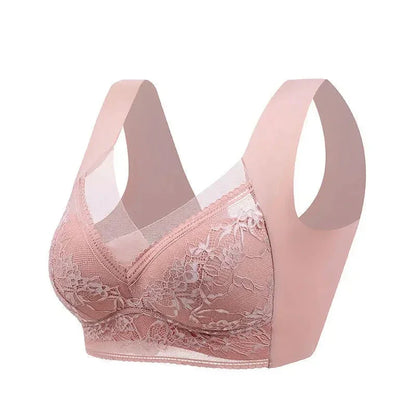 Large Push Up Ice Silk Bra