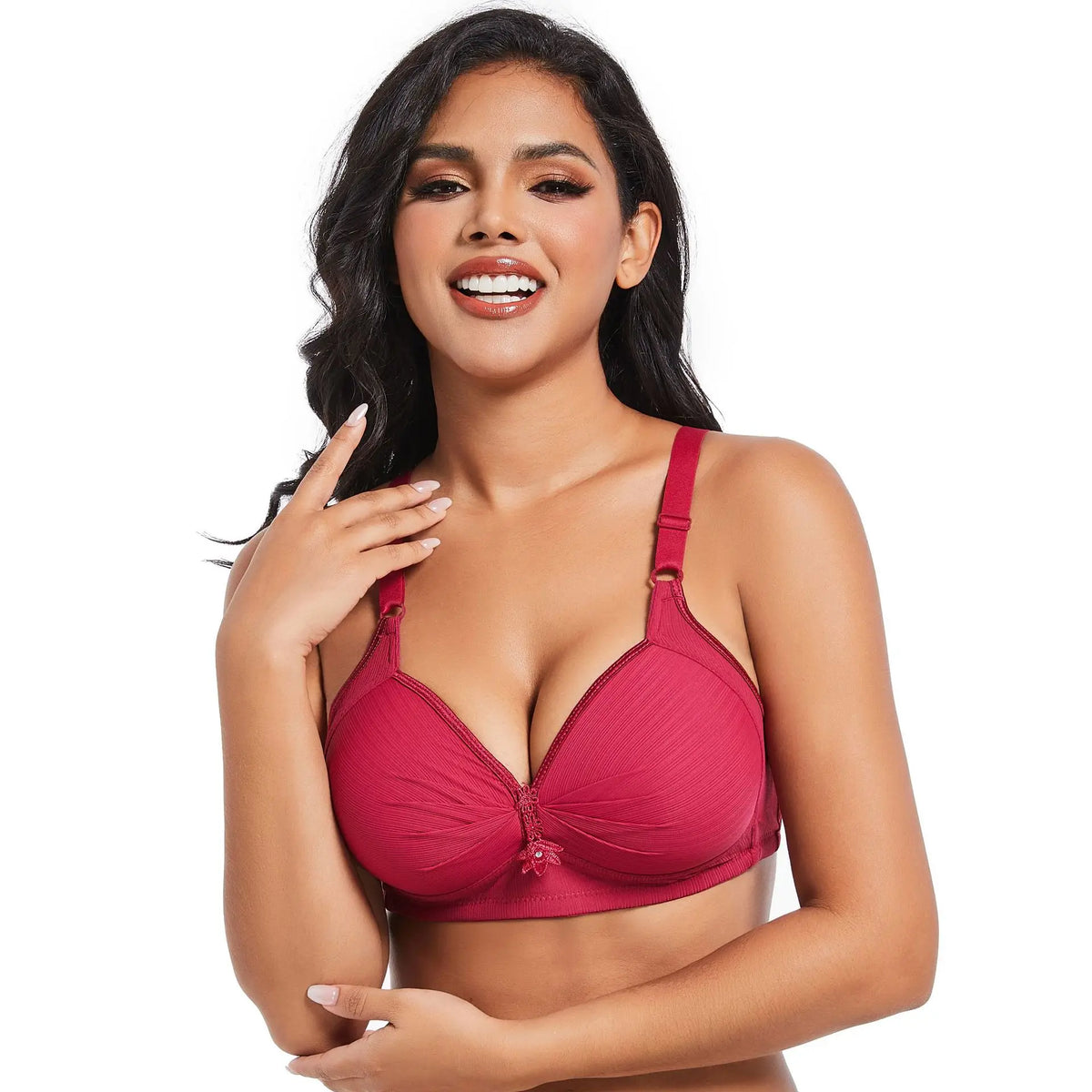 Soft Stretch Daily Thin Molded Cup Brassiere Shaping Bra