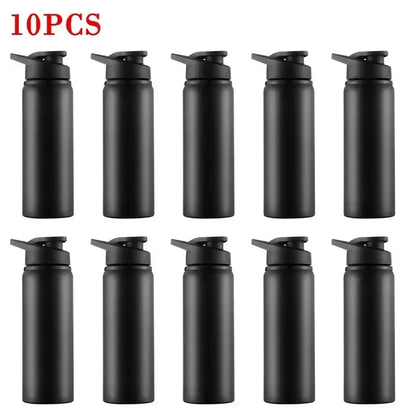 1-15PCS Portable Stainless Steel Bicycle Water Bottle