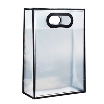 Transparent Portable PVC Wedding Tote Small Packaging Bag