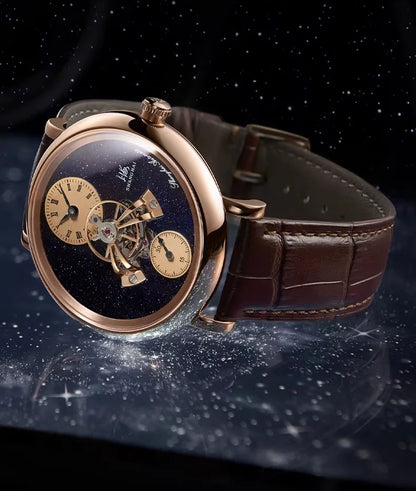 Sky Dome Mechanical 42mm Center Flywheel Automatic Watch