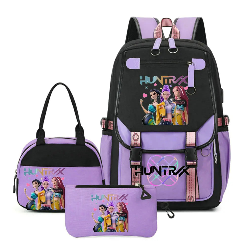KPop Demon Hunters Backpack Schoolbag