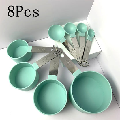 4/8PCS/Plastic Multi Purpose Measuring Cup Set