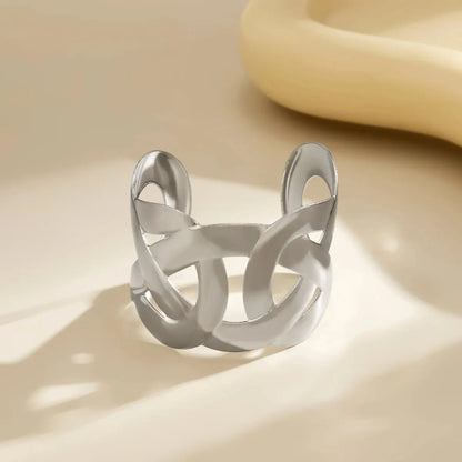 Vintage Geometric Cross Wide Cuff Bracelet