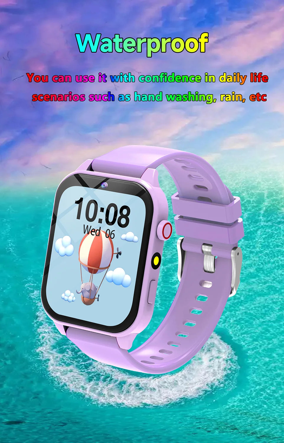 New Camera Smart Watch For Kids Games HD Touch Screen