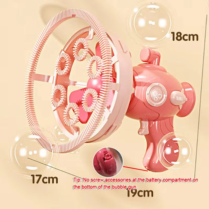 Kid Electric Handheld Bubble Machine Toy