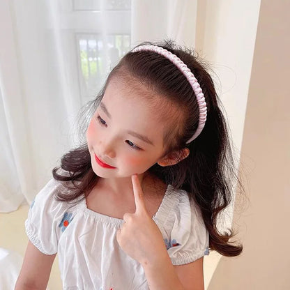 Cute Candy Colors Wrap Cloth Teeth Hairbands  Accessories