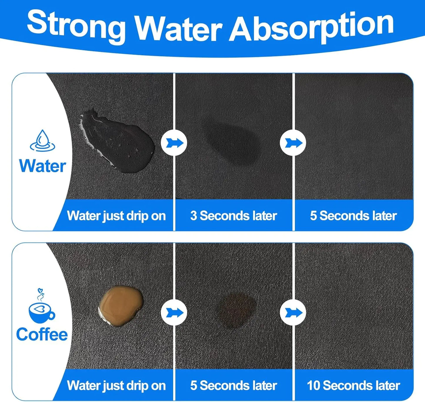 Large Kitchen Super Absorbent Drying Mat