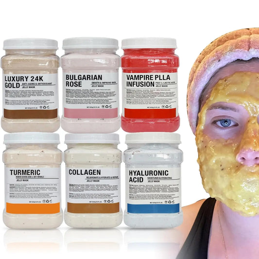 6PCS Jelly Mask Powder Facial Skin Care