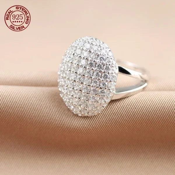 Authentic S925 sterling silver set with diamond Twilight Breaking Dawn Bella Rings