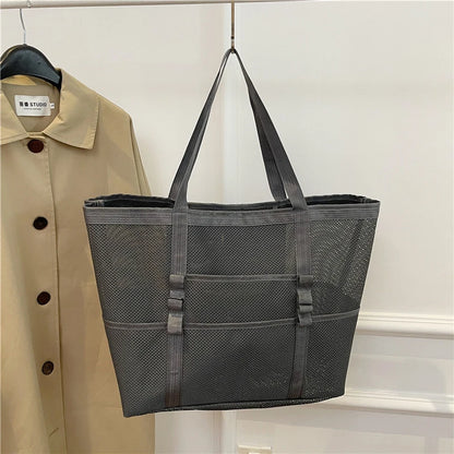 Portable Mesh Beach Bag