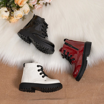 Waterproof PU Leather Toddler Boots