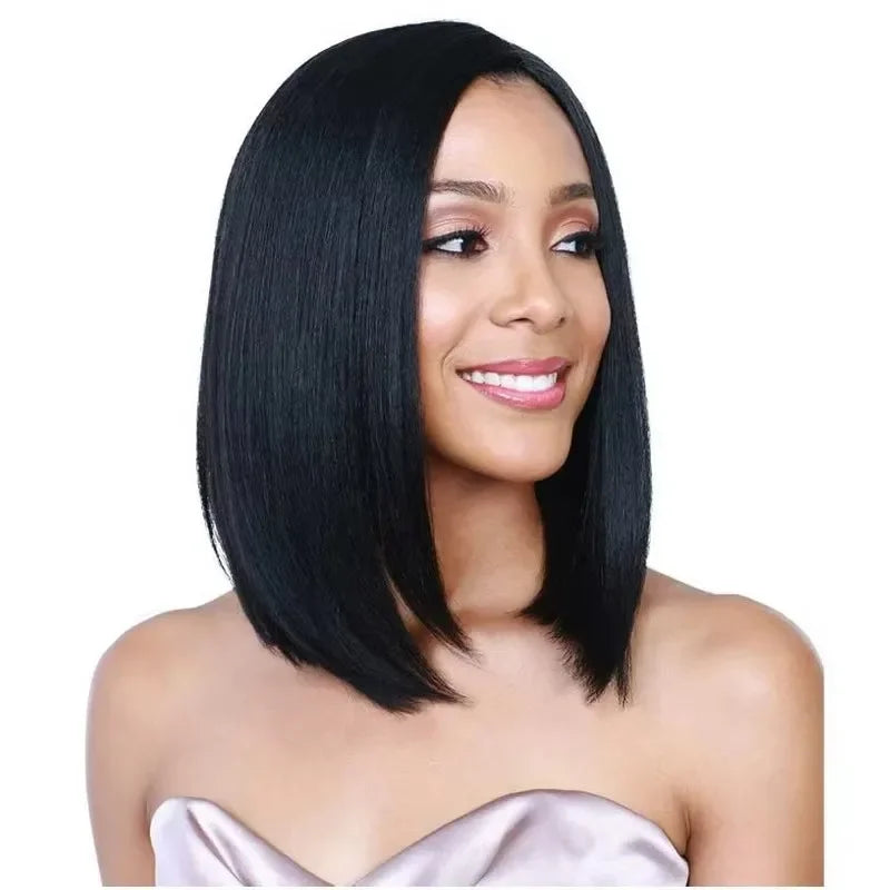 Hair Extensions Synthetic Fiber Daily Use Wigs