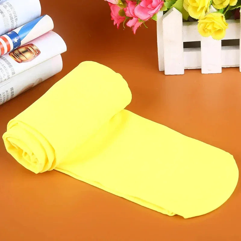 Red Pantyhose Stockings Slim Silk Socks