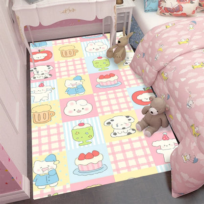 Cute Cartoon Cat Rug Play Mat