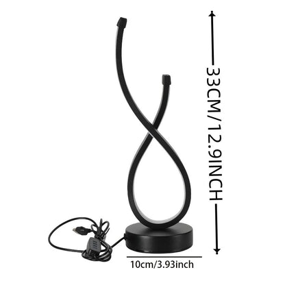 Modern LED Desk Lamp with USB Power