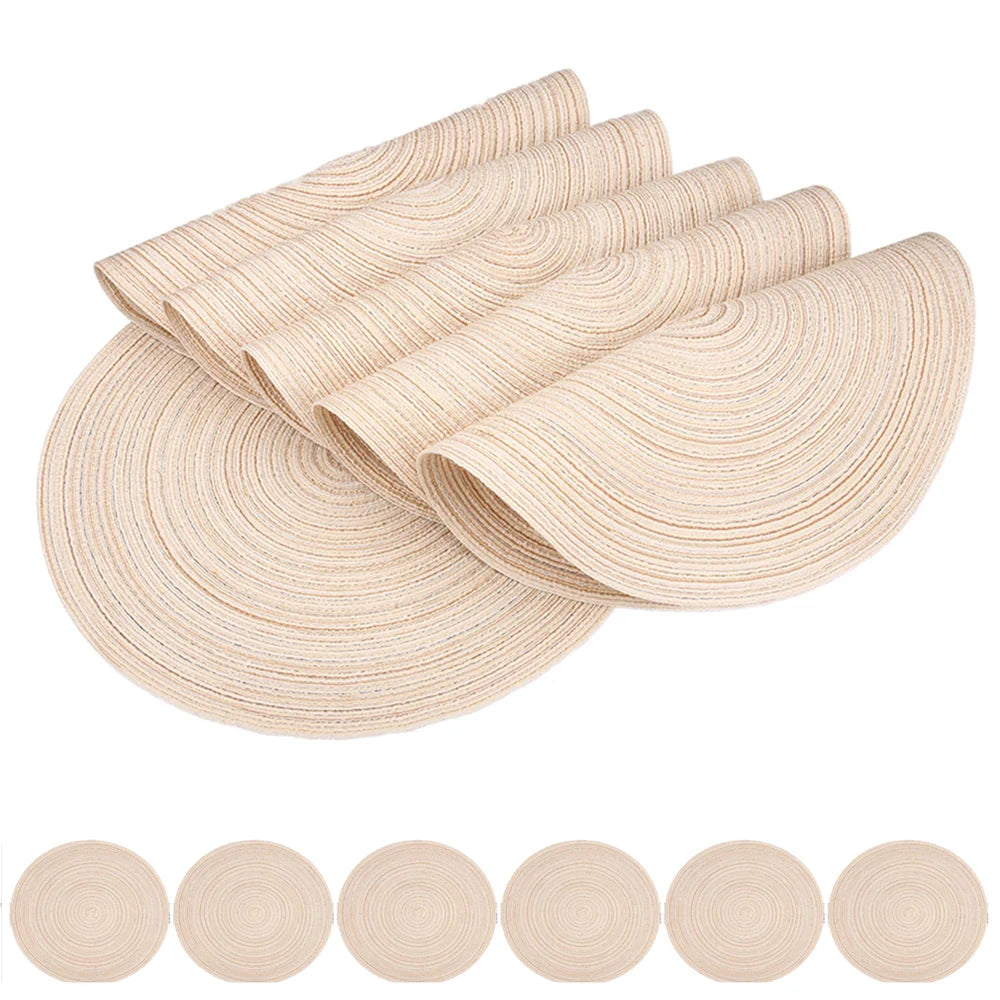 Dining Table 34cm Woven Heat Resistant Place Mats