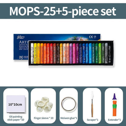 Artist Oil Pastel Set 12/25/50 Professional Painting Drawing Toxic Sticks