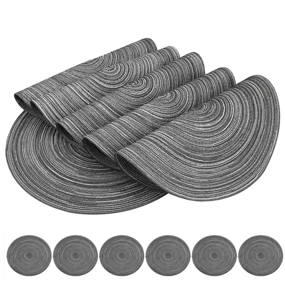 Dining Table 34cm Woven Heat Resistant Place Mats