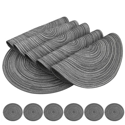 Dining Table 34cm Woven Heat Resistant Place Mats